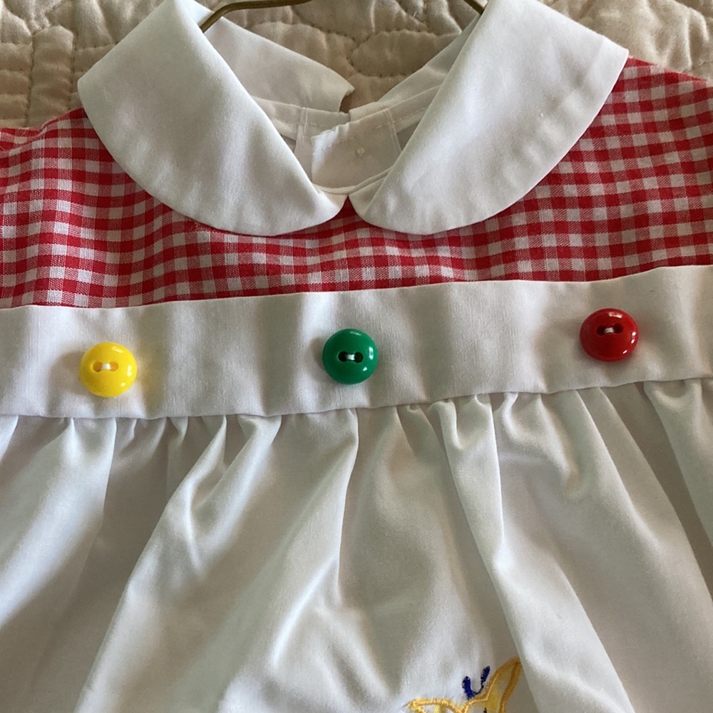 Vintage JCPenney Noah’s ark girls dress - Picture 3 of 7